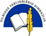 Vilniaus Fabijoniškių gimnazija logotipas