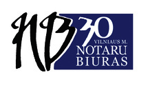 Vilniaus notarų biuras logotipas