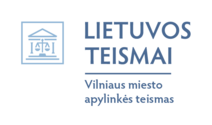 Vilniaus miesto apylinkės teismas logotipas