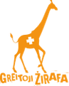 Greitoji žirafa, UAB logo