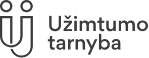 Užimtumo tarnyba prie Lietuvos Respublikos socialinės apsaugos ir darbo ministerijos logotipas