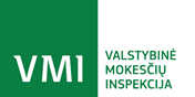Vilniaus apskrities valstybinė mokesčių inspekcija logotipas