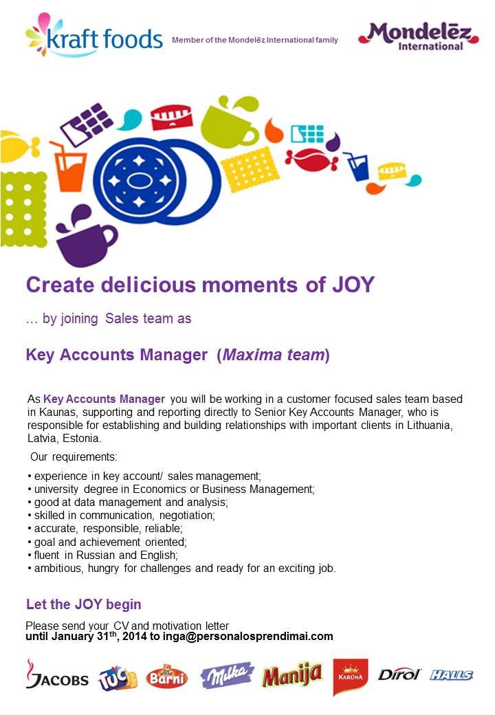 CVMarket.lt klientas Key Accounts Manager  (Maxima team)