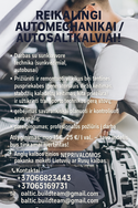 Automechanikai/autošaltkalvis darbas ISLANDIJOJE